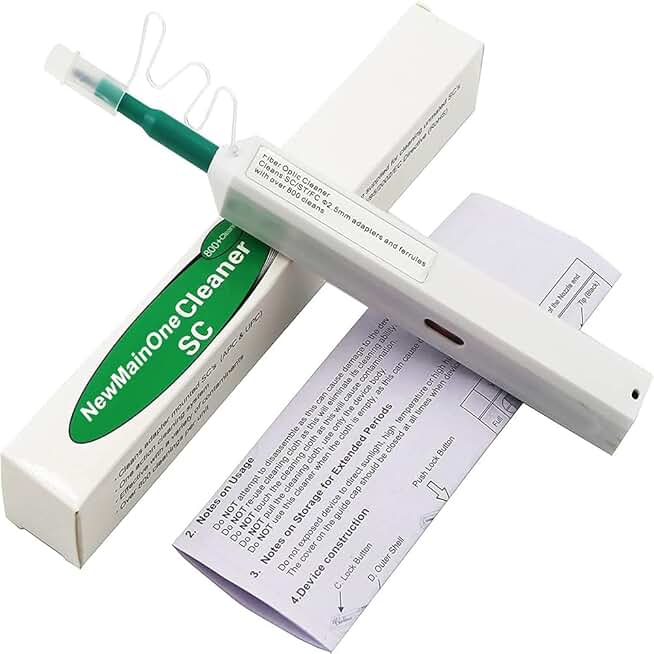 Fiber Optic Connector Cleaning Pen for 2.5mm Ferrules