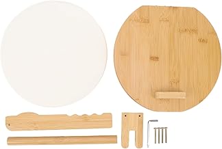Wood Tortilla Press with 50 Parchment Papers