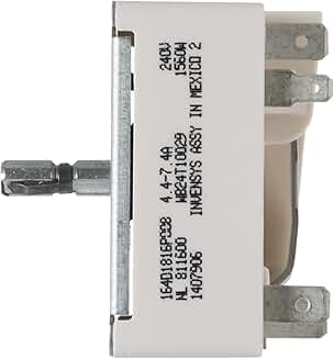 Surface Burner Control Switch for Electric Ranges