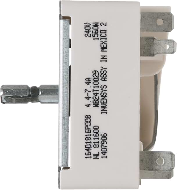 Surface Burner Control Switch for Electric Ranges