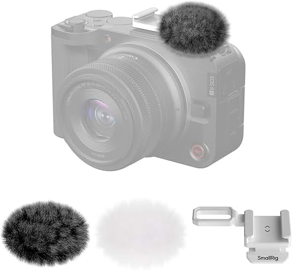 SmallRig Windscreen Kit for Camera Microphone