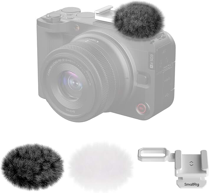 SmallRig Windscreen Kit for Camera Microphone