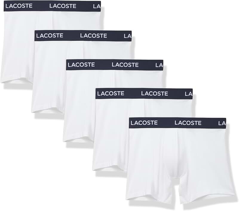 Men's Cotton Stretch Boxer Briefs, 5 Pack