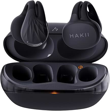 Open Ear Wireless Earbuds with Bluetooth 5.4 and Waterproof Design