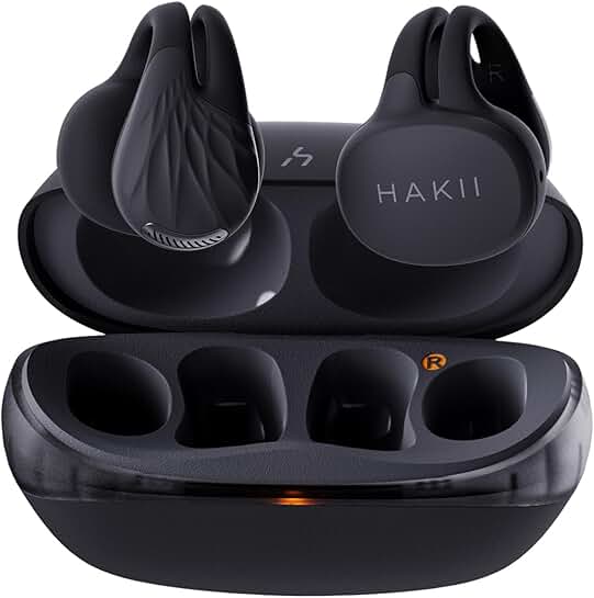 Open Ear Wireless Earbuds with Bluetooth 5.4 and Waterproof Design