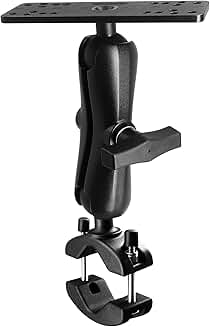 1.5" Aluminum Fish Finder Mount with Clamp Base