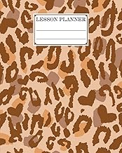 Elementary and high school lesson planner with 121 pages