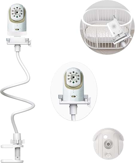 Flexible Baby Monitor Mount with 1/4" Screw