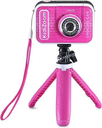 Pink Glitter Kid's Video Camera
