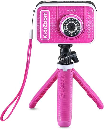 Pink Glitter Kid's Video Camera