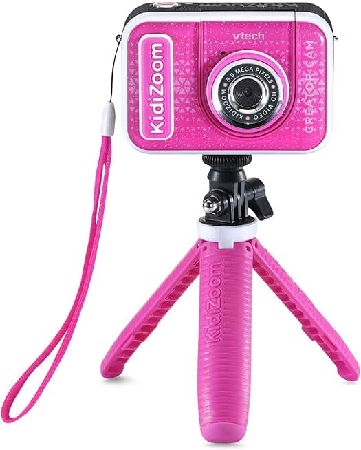 Pink Glitter Kid's Video Camera