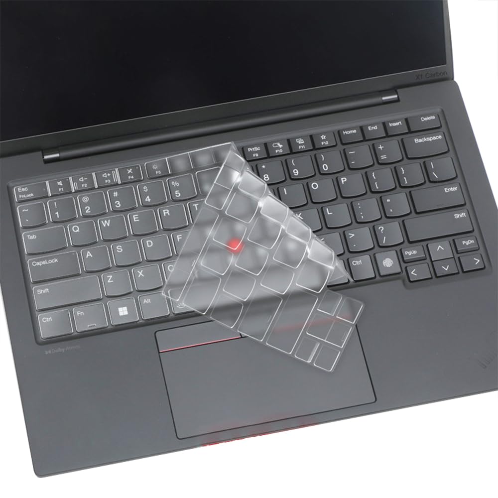 Clear keyboard skin for 2024 ThinkPad X1 Carbon and X1 Gen 9