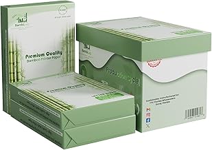 Bamboo Printer Paper, 8.5 x 11 inches, 20 lb, 3 reams