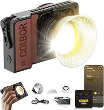 Portable 60W Bi-Color Video Light with App Control