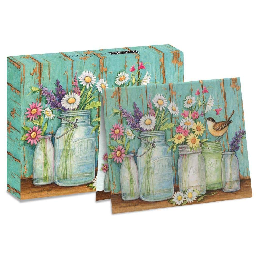 Flower-themed boxed note cards
