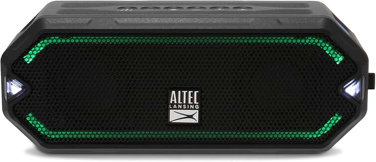 Wireless Waterproof Bluetooth Speaker with Charger and Lights