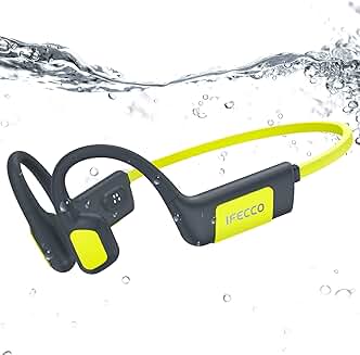 Waterproof Underwater Bone Conduction Headphones with MP3 Player