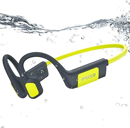 Waterproof Underwater Bone Conduction Headphones with MP3 Player
