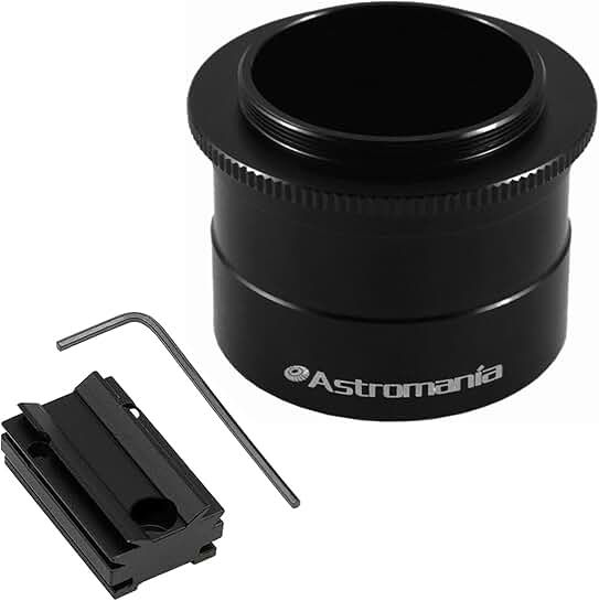 Plate for DSLR Flash Shoe with 2" T-2 Adapter Bundle