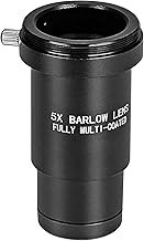 1.25 Inch 5X Barlow Lens for Telescope