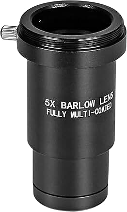 1.25 Inch 5X Barlow Lens for Telescope