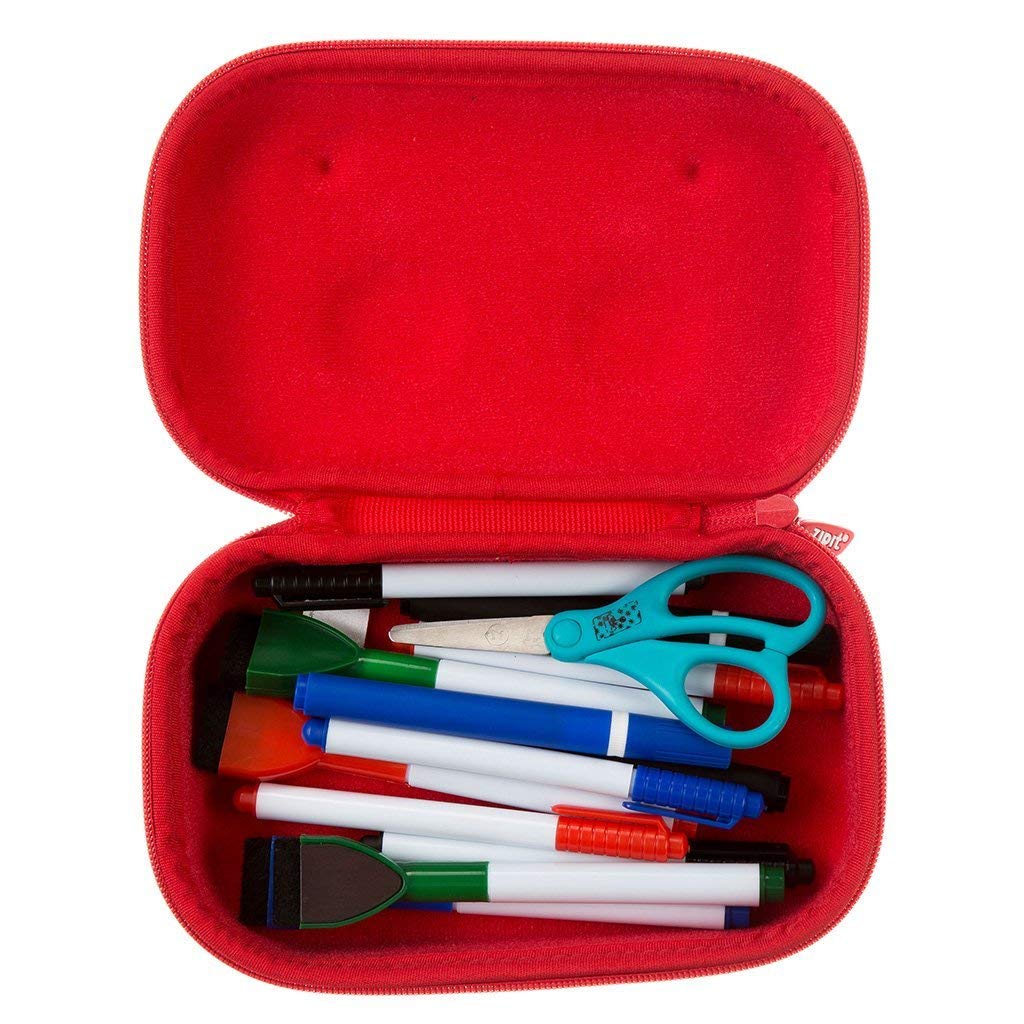Large Pink Pencil Box for School and Stationery