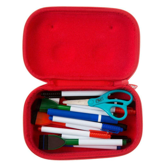 Large Pink Pencil Box for School and Stationery