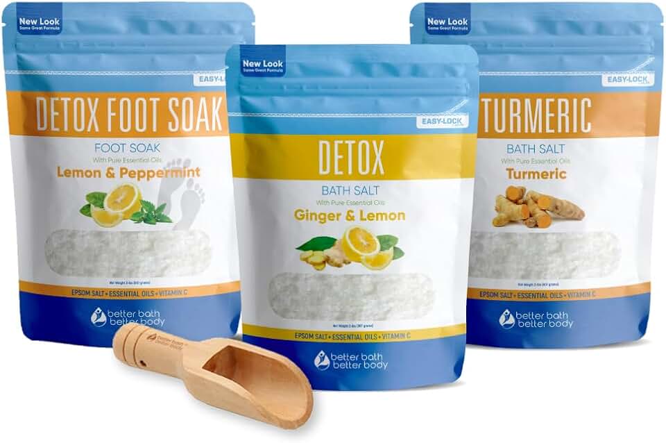 Detox Bath Bundle with Foot and Turmeric Soaks