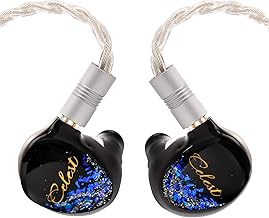 Bone conduction in-ear monitor with hand-painted faceplate