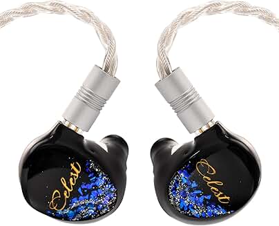 Bone conduction in-ear monitor with hand-painted faceplate