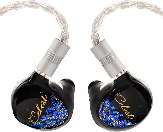 Bone conduction in-ear monitor with hand-painted faceplate