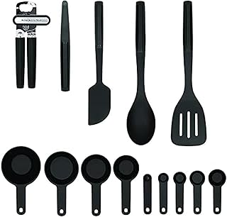 14-Piece Black Kitchen Tool and Gadget Set