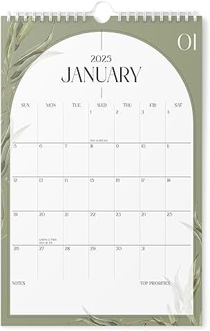 2025 Wall Calendar, Vertical 11x17 Inches, June 2026