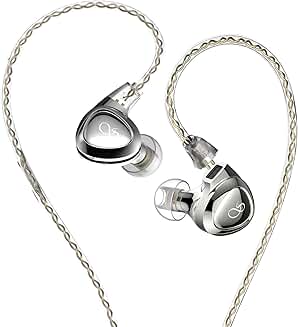 Wired In-Ear Headphones with Replaceable Nozzles