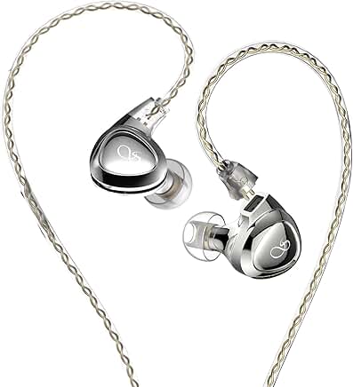 Wired In-Ear Headphones with Replaceable Nozzles