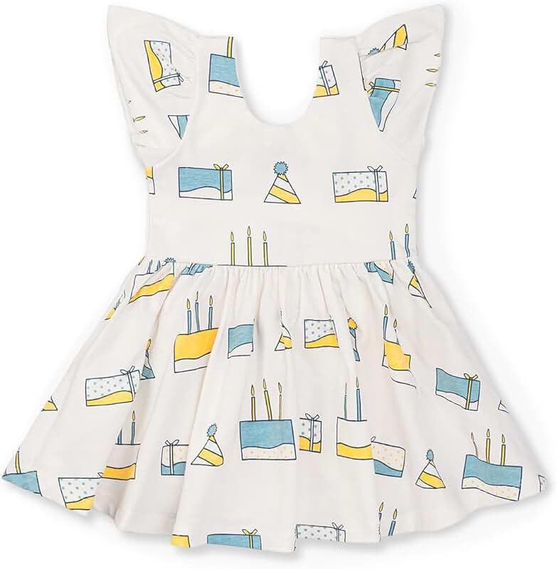 Girls' Organic Short Sleeve Dance Dress