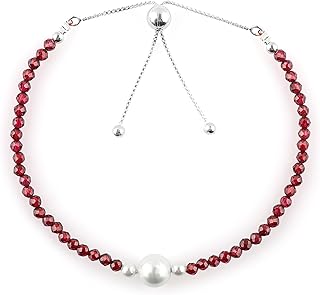 Beaded Bracelets with Micro-Faceted Gemstones