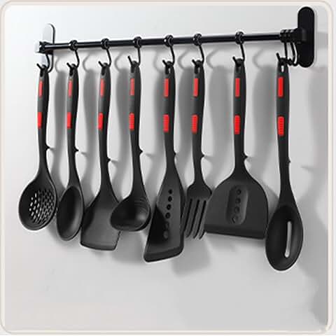 8-Piece Silicone Cooking Utensil Set for Non-Stick Pans