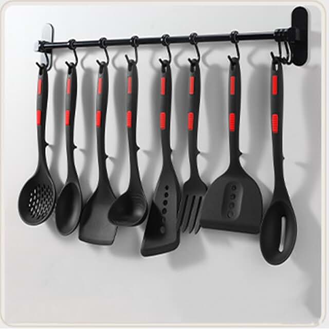 8-Piece Silicone Cooking Utensil Set for Non-Stick Pans