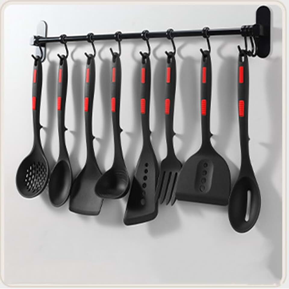 8-Piece Silicone Cooking Utensil Set for Non-Stick Pans
