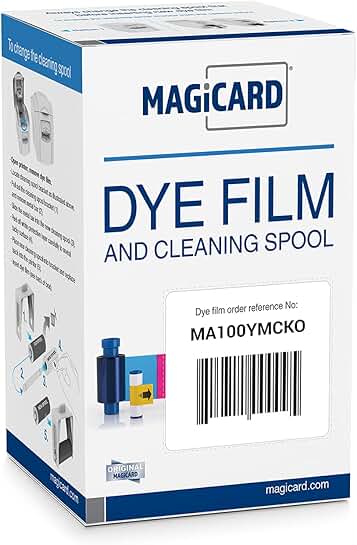 Color Ribbon for Magicard MA100, 100 Prints