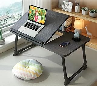 Adjustable Bed and Couch Laptop Desk with Cup Holder