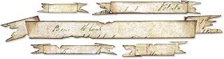 Decorative Tattered Banner Strip Die