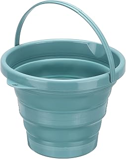 Small 5L Collapsible Plastic Bucket for Cleaning and Camping