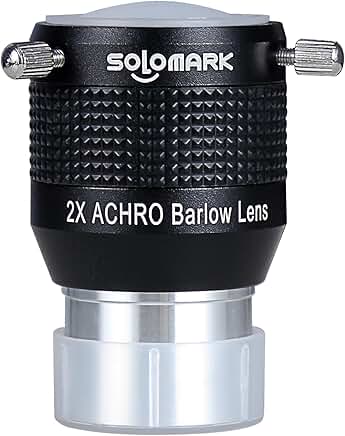 1.25-inch 2X Barlow Lens for Astronomy Photography