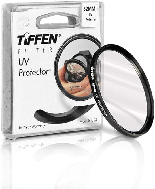 Photo Essentials Kit with UV, Color Warming, Polarizing Filters and Pouch