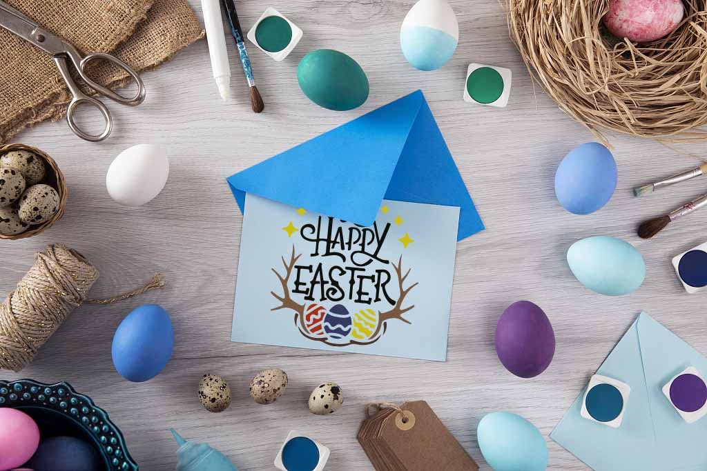 9 Pieces Reusable Painting Stencils with Elf Blessing Words