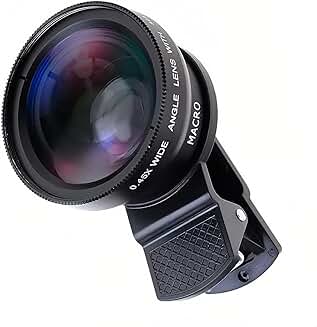 Ultra-Wide Angle and Macro 2-in-1 Camera Lens Kit