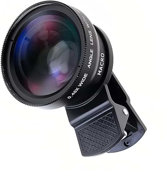 Ultra-Wide Angle and Macro 2-in-1 Camera Lens Kit