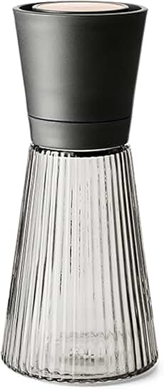 Elegant Smoke Glass Multi-Use Grinder for Spices and Herbs